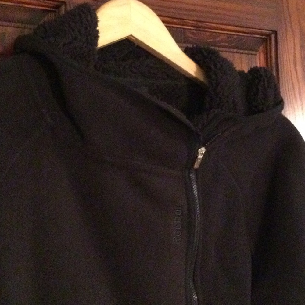 Reebok fleece hooded jacket